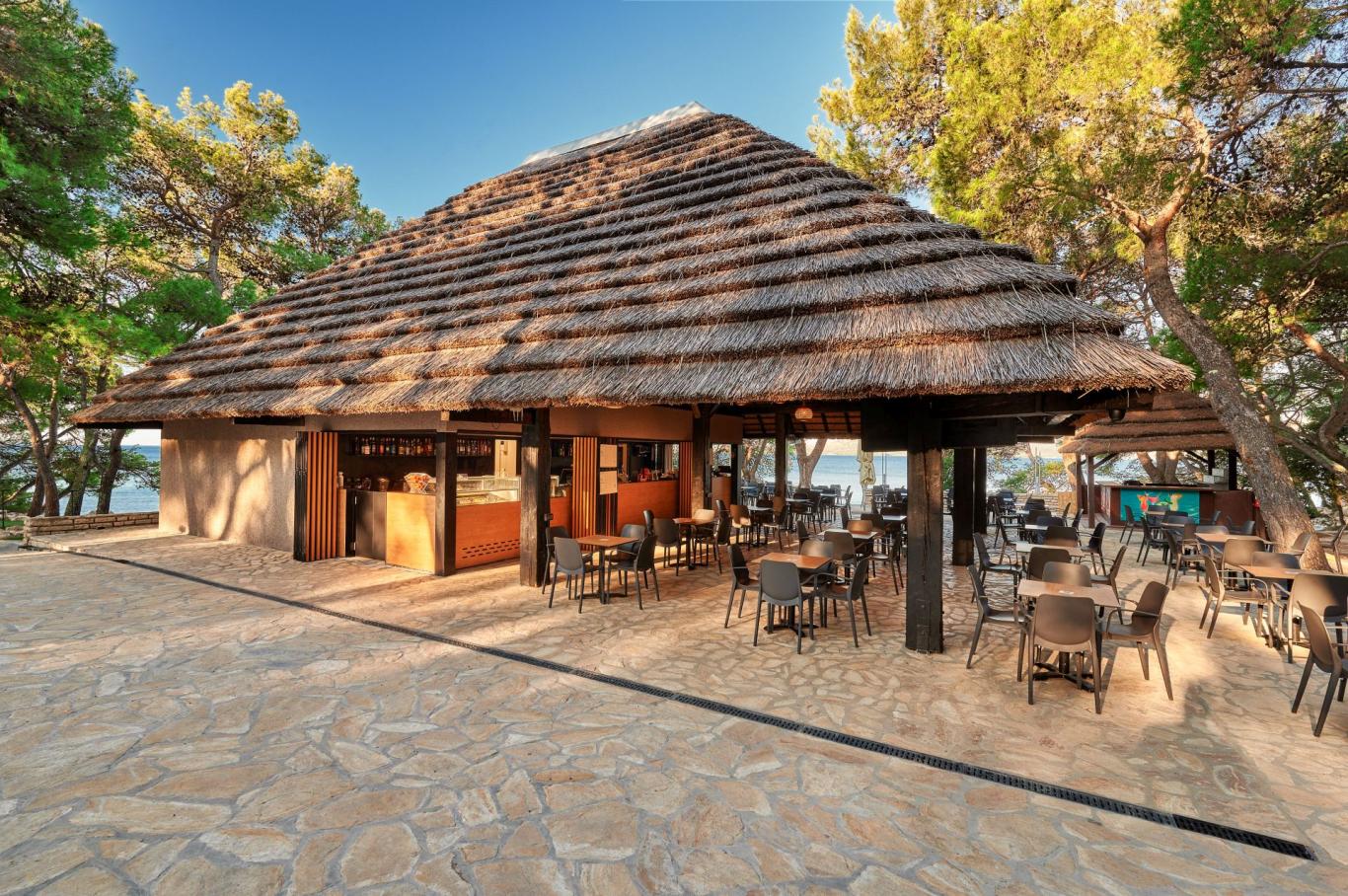 bar de plage croatie