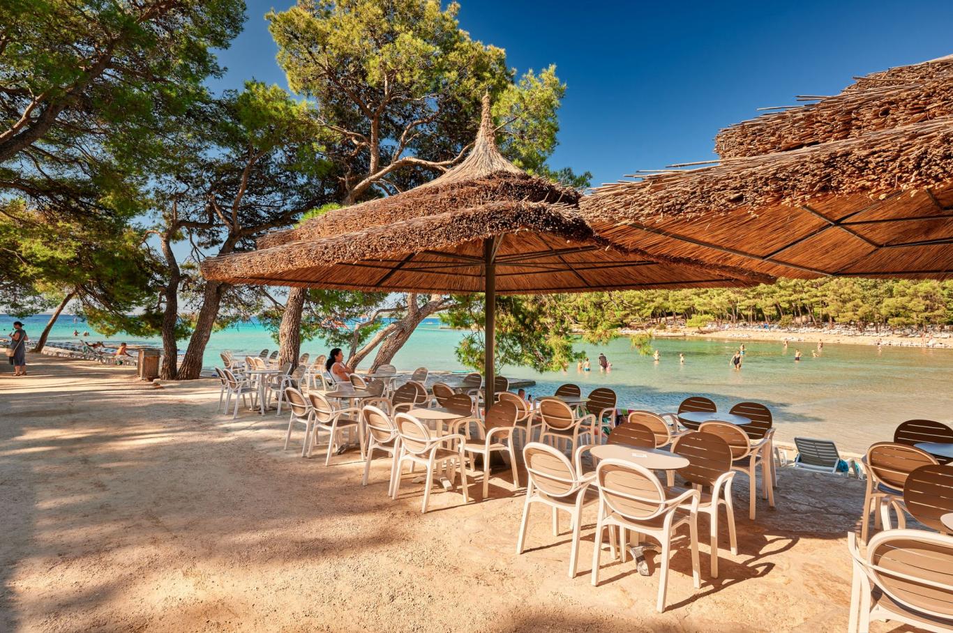 bar de plage croatie