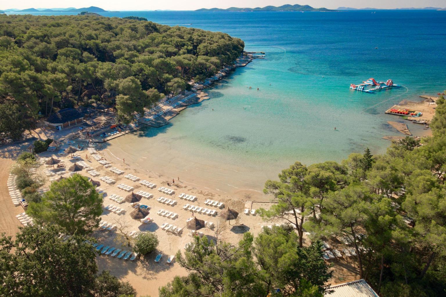 pine beach all inclusive village de vacances croatie