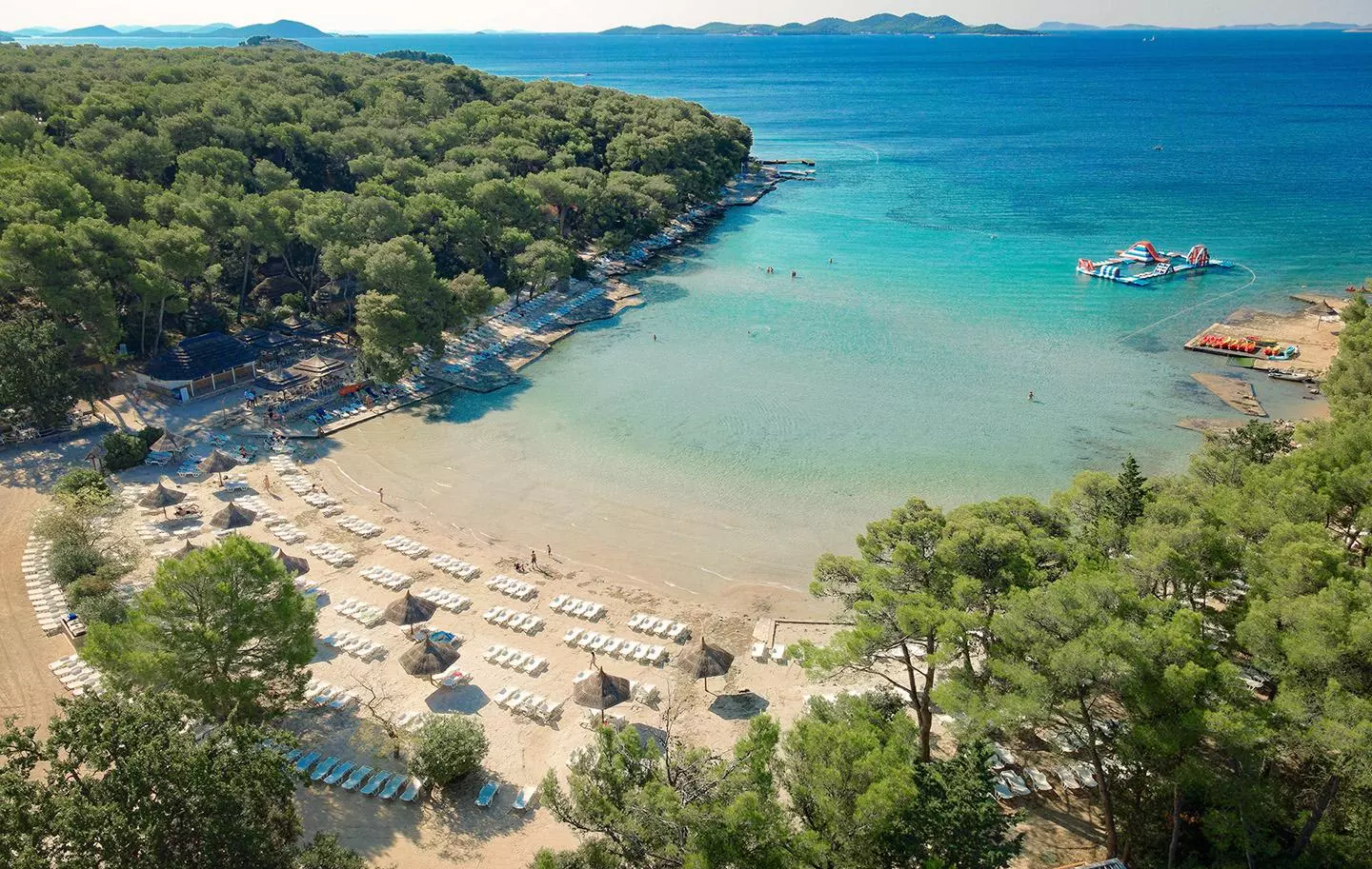 pine beach all inclusive dovolená chorvatsko